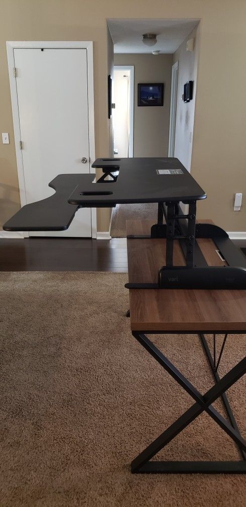 Large Varidesk Pro Plus 48 Standing Desk Converter