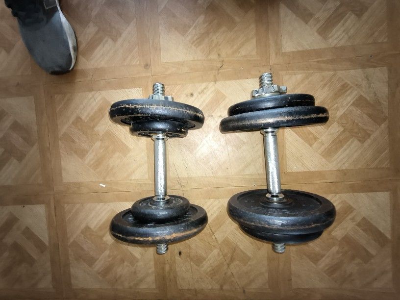 60lbs Of Weider Weights