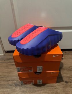 Nike Mind 001 AMP Slide ‘Spider-Man Indigo Burst Hyper Punch Size 11-IZ6659 400