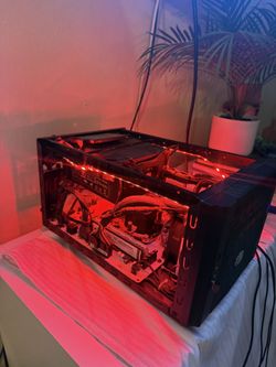 PC RIG– G4560, 16GB RAM, 224GB SSD, Water Cooling and EXTRAS