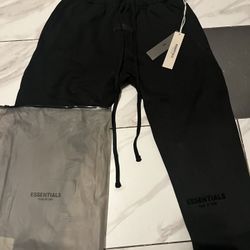 ESSENTIALS PANTS CUFFED SIZE S