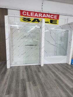 Shower base & Glass Doors