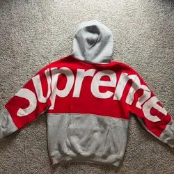 Supreme Big Logo Jacquard Hoodie