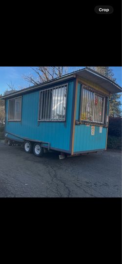 Food cart trailer
