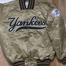 Vintage Authentic Yankee Baseball Jacket 