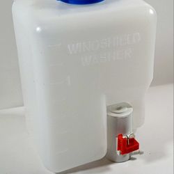 12V Universal Windshield Washer Pump Bottle Tank Kit Windscreen Washer Bottle

