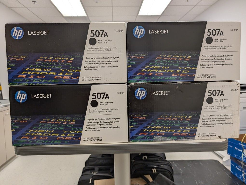 Genuine HP Laser Jet Toner Cartridges