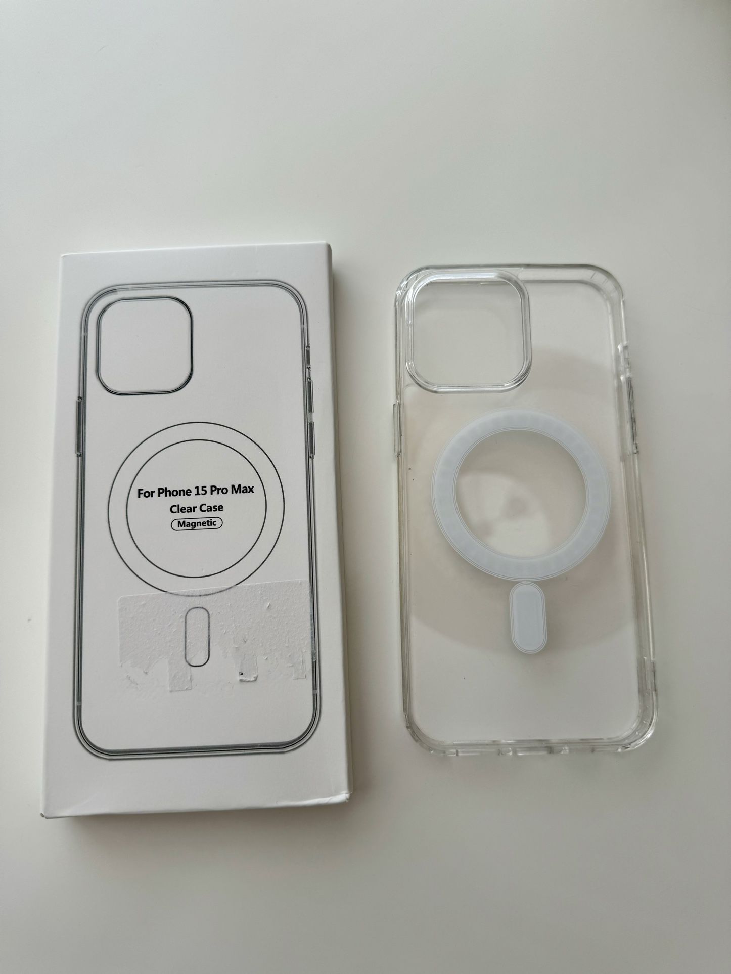 iPhone 15 Pro Max Clear Cade Magnetic MagSafe 