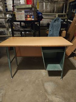 Retro school desk