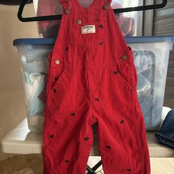 Excellent Used Condition 2T/24 mo Osh Kosh Overalls or Shortalls. $12 each  Boy-Girl-Gender neutral