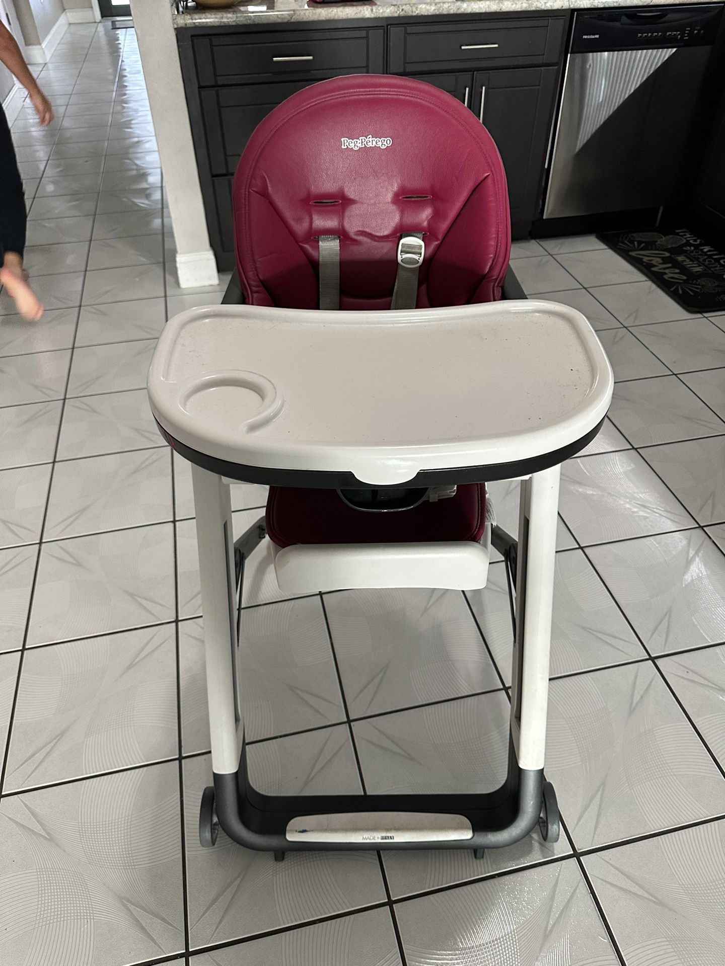Peg Perego Siesta – Multifunctional Compact Folding High Chair – From Birth to Toddler – Recliner and High Chair – Made in Italy – 