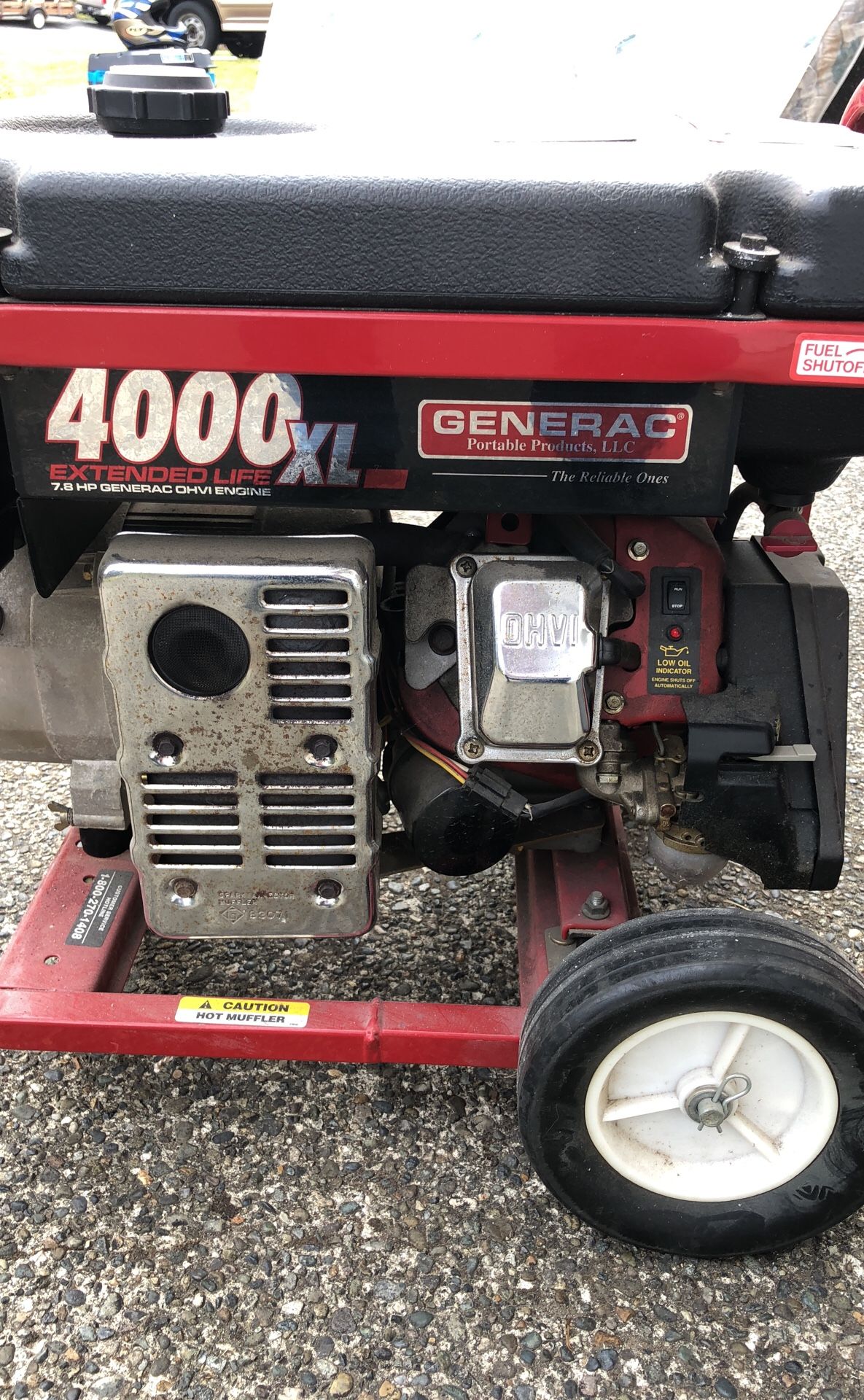 4000 watt generac generator