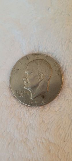 1974 Eisenhower Dollar Coin