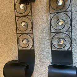 Large Wall Candle Holders
