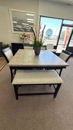 6 PC DINING TABLE