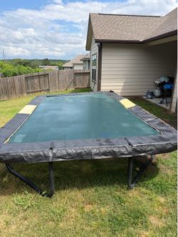 JumpKing 16’ Rectangle Trampoline Premium Gymnastics Style Bounce