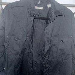 Bruno Size Large Button Up Sleeve Shirt