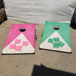 Cornhole Game Set With LED Lights 