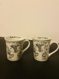 Disney Minnie sketch Book Cup