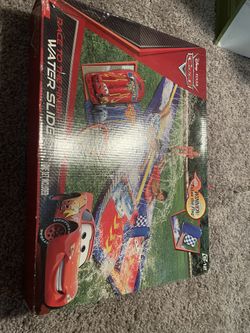 New In Box Cars Water slide And 2 Body Boards