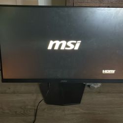 MSI Gaming Monitor 165hz