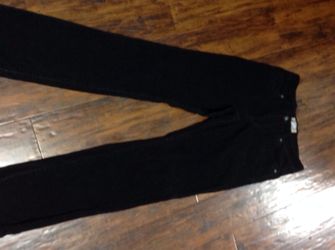 Old navy black corduroy boys pants sz 14