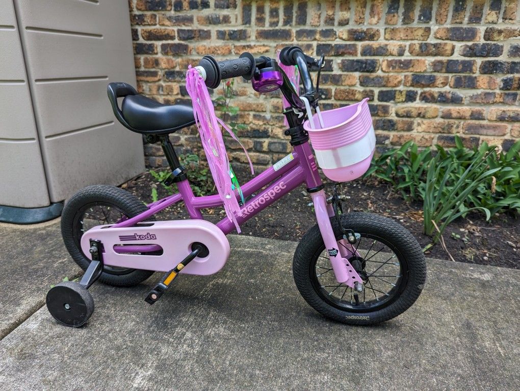 Retrospec 12" Girls Bike (With 2nd Full Parts Bike)