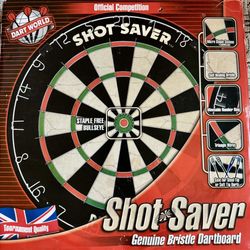 Dart board Shot Saver Tournament Quality (darts Not Included)