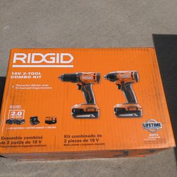 Ridgid Drill Kit $100