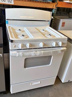 Hotpoint White Gas Range