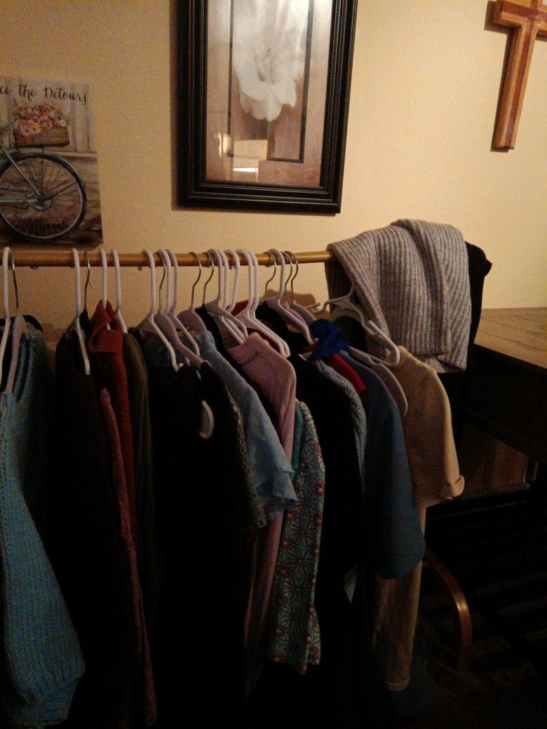 New-ish Elegant 12 Shirts For Women. (Size M.)