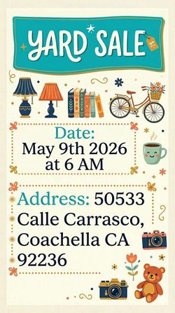 Garage sale!