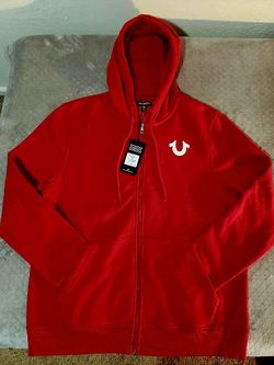 Retro True Religion XL zip up hoodie