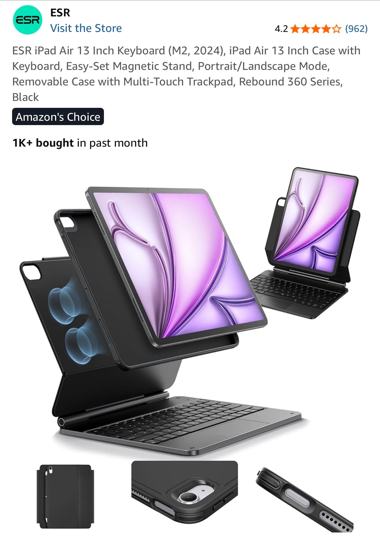 iPad Keyboard In Black