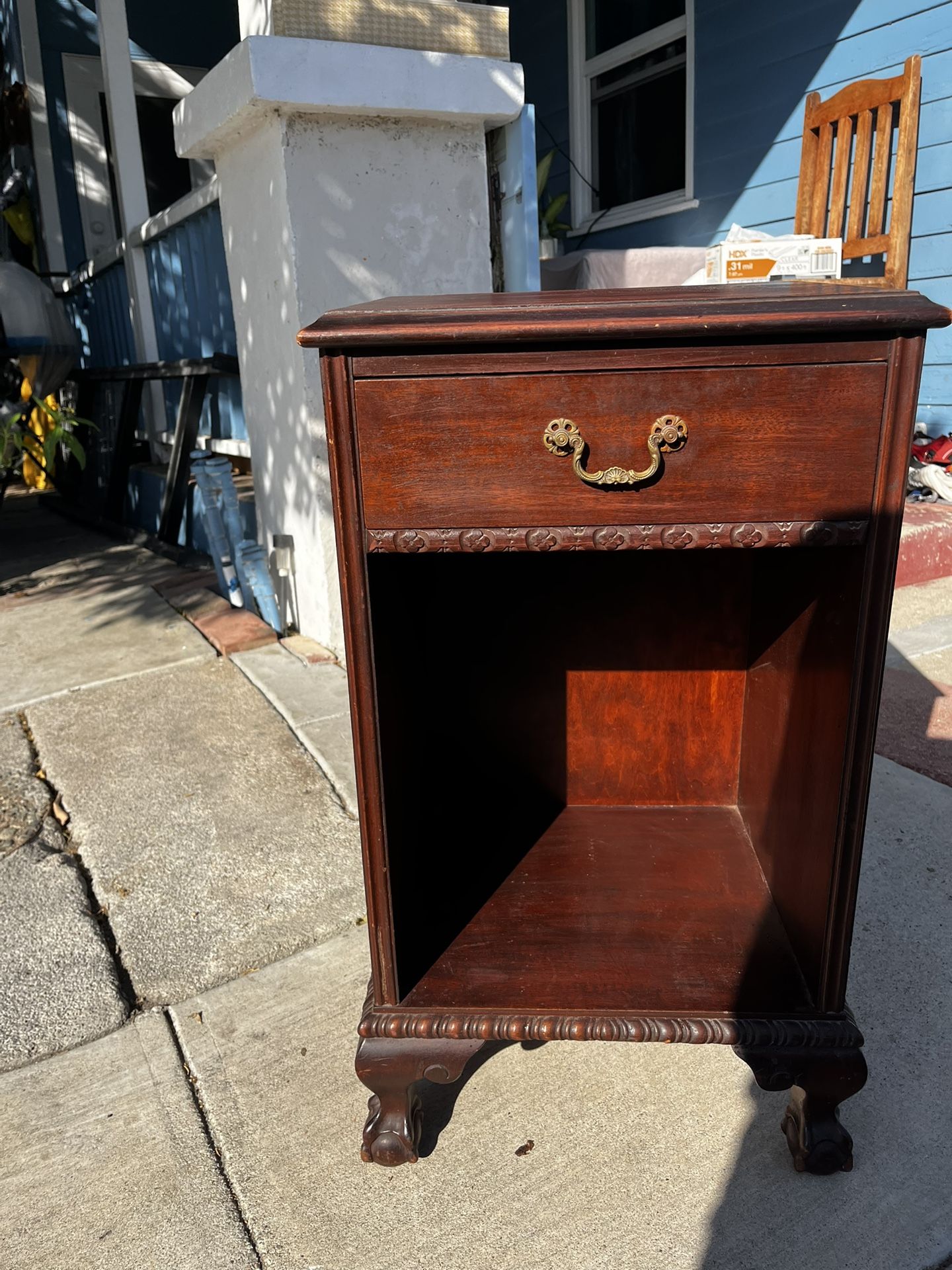 Antique Night Stand Restored