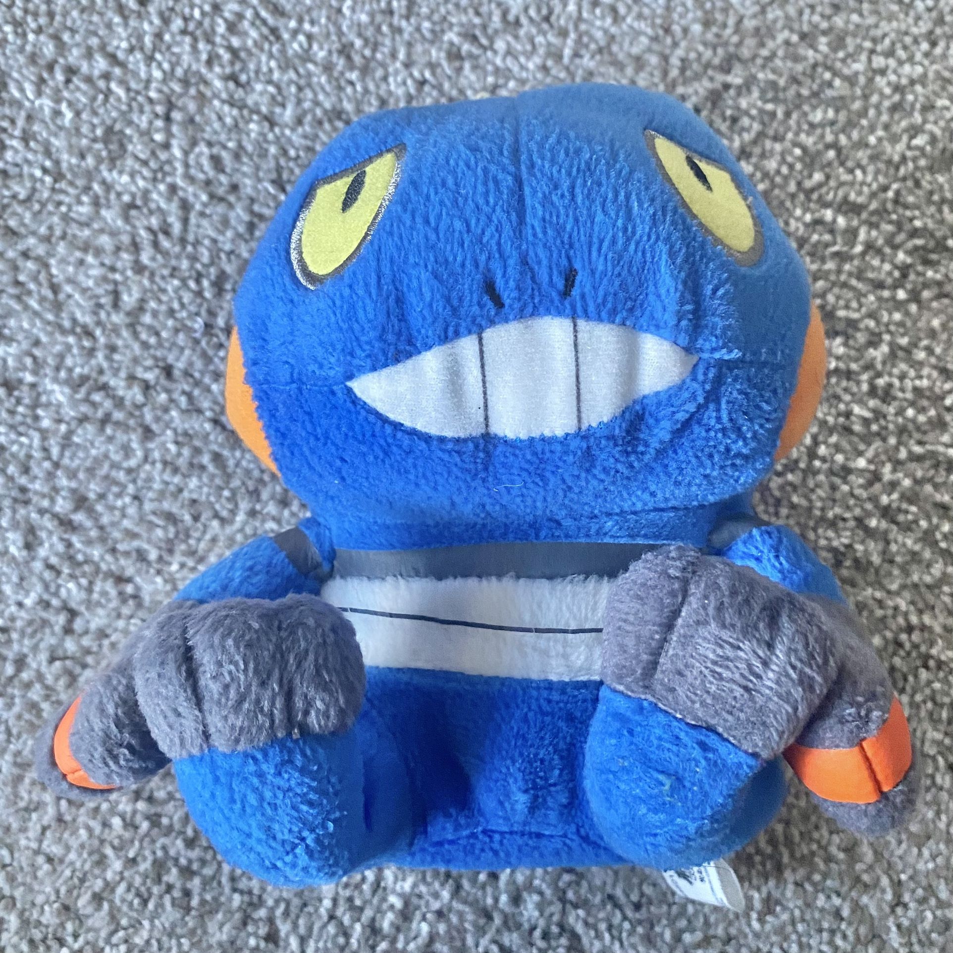 Croagunk Pokémon Banpresto 2007 Stuffed Toy Doll Japan