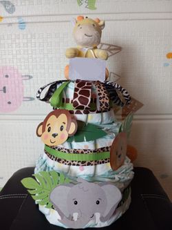 Themed Diaper Cake