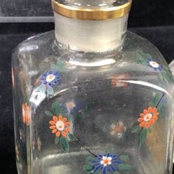 Vintage Hand Painted Container 