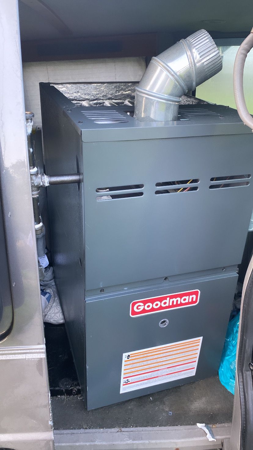 Goodman Furnace And Gas Hot Water Tank 