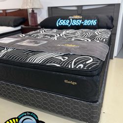 Sledge Black By Kingdom Firm Mattress And Box Set 
