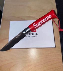 Supreme Opinel No.08 Folding Blade Red