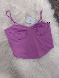 Forever 21 Bustier Cropped Cami