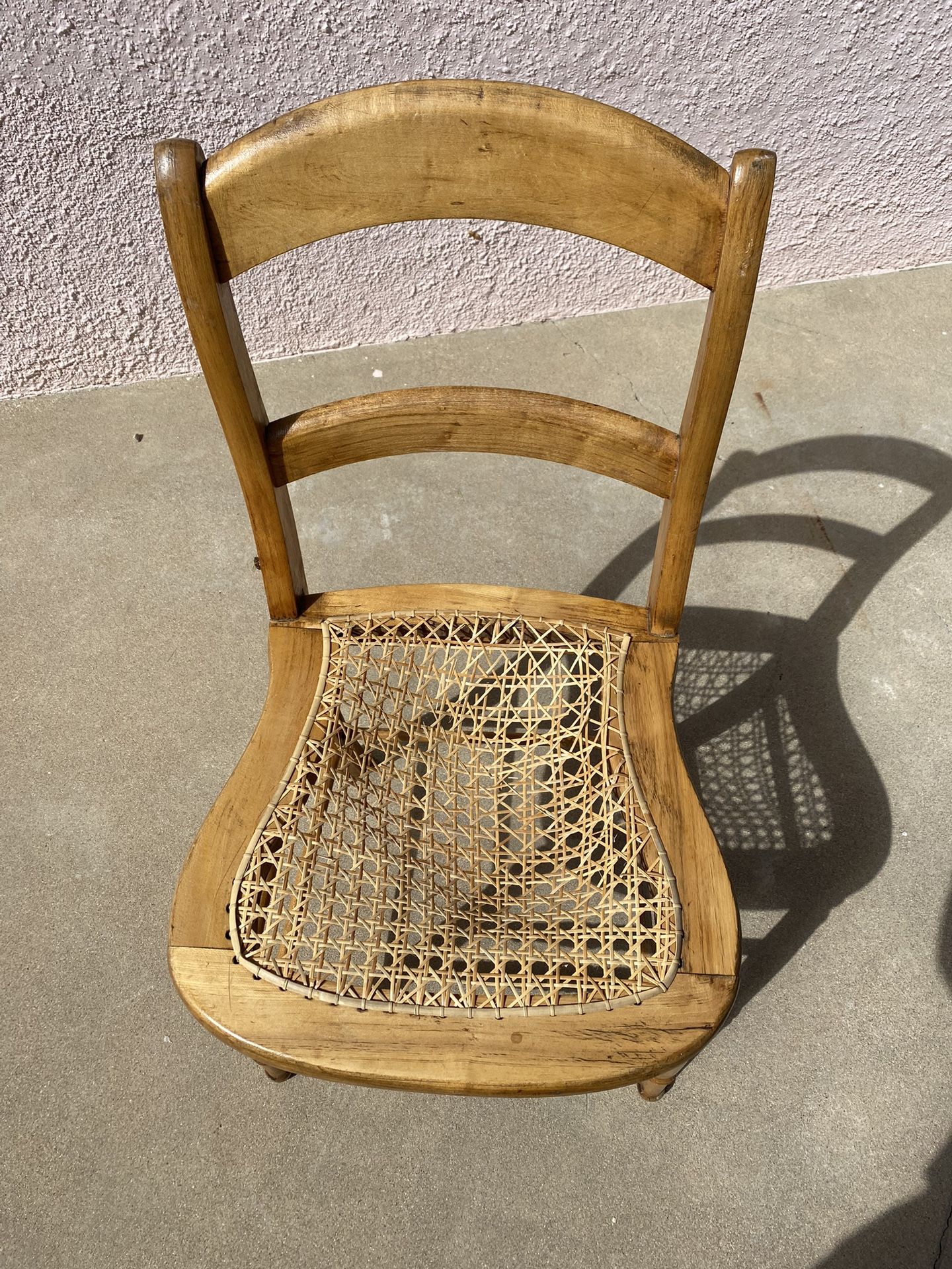 Antique Oak Chair-Needs New Webbing