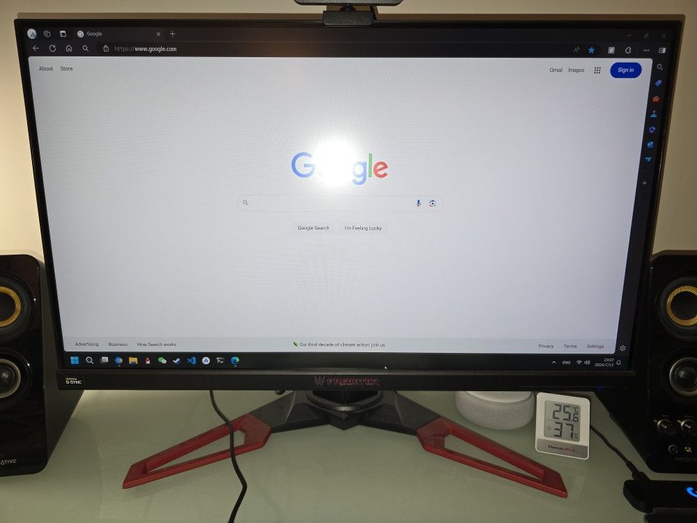 Acer Predator XB271HU 27 inch 1440p 144hz Gaming Monitor