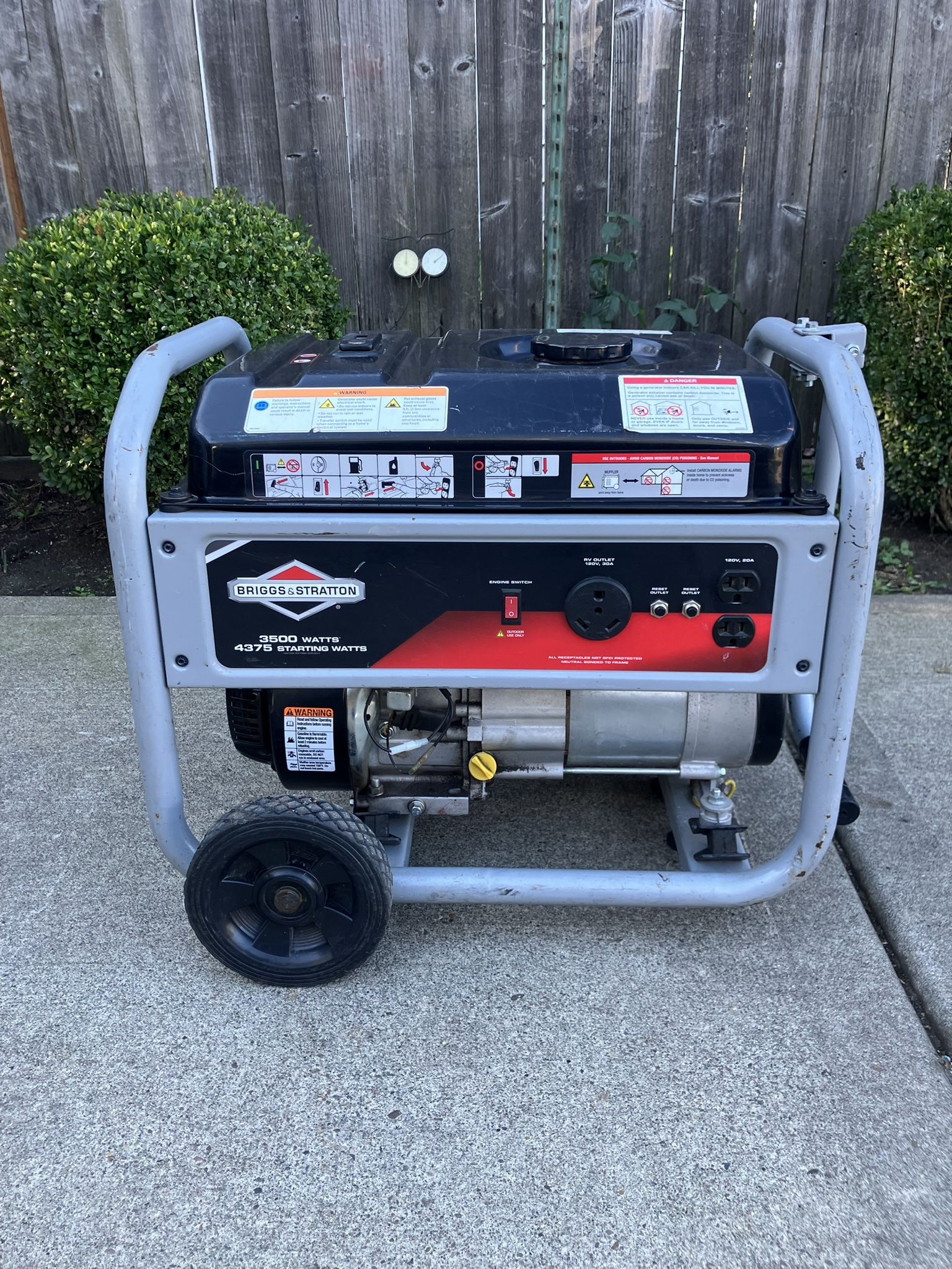 Briggs&Stratton 3500 Watt Generator