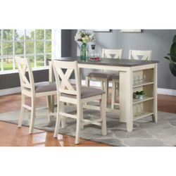 Counter Height Dining Table Set 