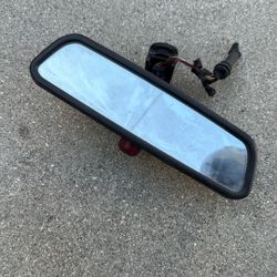 BMW rear view mirror
