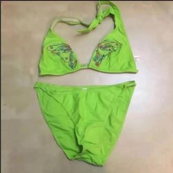 Like green 2 piece bikini swimsuit