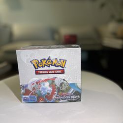 Pokémon Scarlet And Violet Paradox Rift Booster Display 