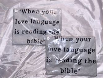 When Your Love Language Is The Bible T Shirt